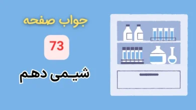 جواب خود را بیازمایید صفحه ۷۳ شیمی دهم