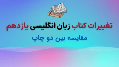 تغییرات زبان انگلیسی یازدهم برای امتحان نهایی ۱۴۰۵